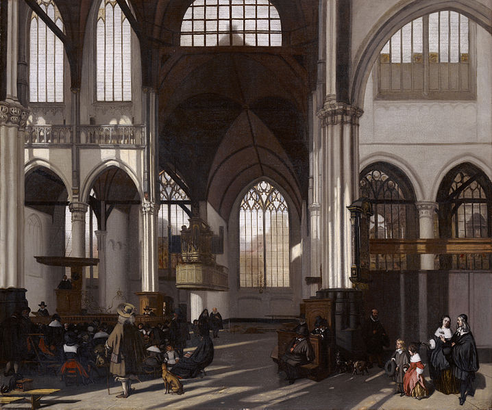718px-Interior_of_the_Oude_kerk_in_Amsterdam_(south_nave),_by_Emanuel_de_Witte