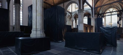 Boltanski in de Oude Kerk, 2017. foto G.J. van Rooij